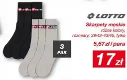 KiK Skarpety męskie Lotto oferta