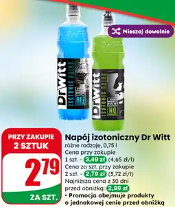 Dino Napój izotoniczny Dr Witt oferta
