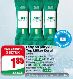 Dino Lody na patyku Top Milker Koral oferta