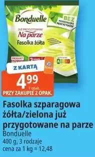 E.Leclerc Fasolka szparagowa żółta/zielona już przygotowane na parze Bonduelle oferta