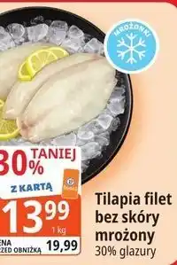 E.Leclerc Tilapia filet bez skóry mrożony oferta
