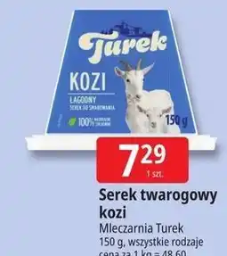 E.Leclerc Serek twarogowy kozi Mleczarnia Turek oferta