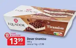 E.Leclerc Deser tiramisu Equador oferta