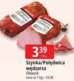 E.Leclerc Szynka/Polędwica wędzarza Olewnik oferta