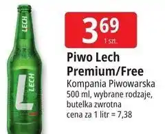 E.Leclerc Piwo Lech Premium/Free oferta