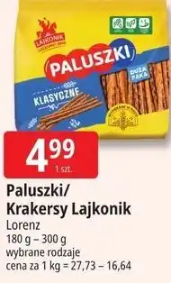 E.Leclerc Paluszki / Krakersy Lajkonik oferta