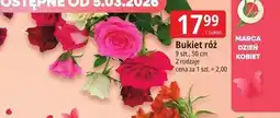 E.Leclerc Bukiet róż 9 szt., 50 cm, 2 rodzaje oferta