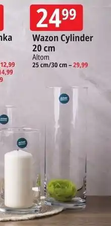 E.Leclerc Wazon Cylinder 25 cm/30 cm Altom oferta