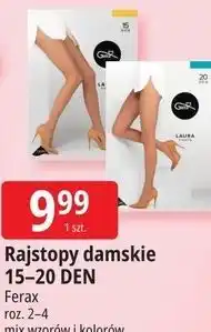E.Leclerc Rajstopy damskie 15-20 DEN oferta