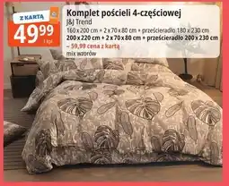 E.Leclerc Komplet pościeli 4-częściowej J&J Trend 160x200 cm oferta