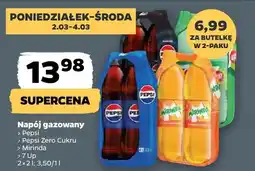 Netto Napój gazowany Pepsi, Pepsi Zero Cukru, Mirinda, 7 Up oferta
