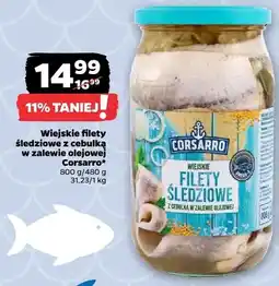 Netto Wiejskie filety śledziowe z cebulką w zalewie olejowej oferta