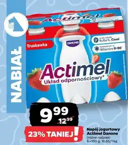 Netto Napój jogurtowy Actimel Danone oferta