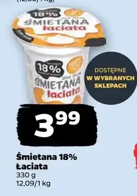 Netto Śmietana 18% Łaciata oferta