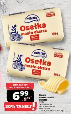 Netto Masło ekstra osełka oferta