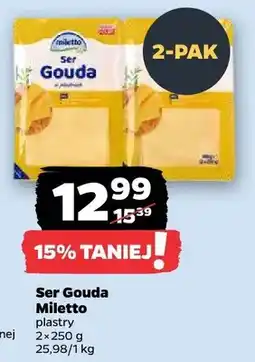 Netto Ser Gouda plastry oferta