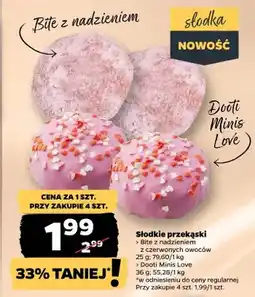 Netto Słodkie przekąski Dooti Minis Love oferta