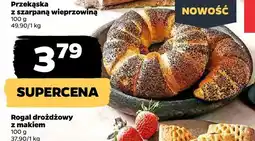 Netto Rogal drożdżowy z makiem oferta
