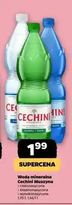 Netto Woda mineralna Cechini Muszyna oferta