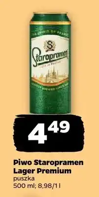 Netto Piwo Staropramen Lager Premium oferta