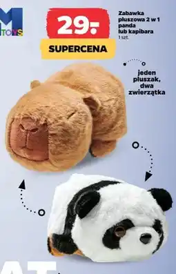 Netto Zabawka pluszowa 2 w 1 panda lub kapibara oferta