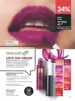 Avon Szminka w płynie Do 10 godzin oferta