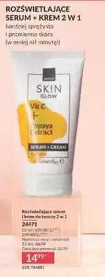 Avon Rozświetlające serum i krem do twarzy 2 w 1 oferta