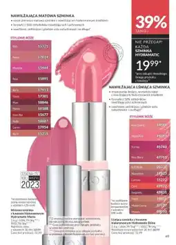 Avon Szminka matowa z kwasem hialuronowym Hydramatic Matte Pink oferta