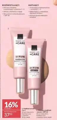 Avon Matujący podkład-serum z SPF 30 oferta