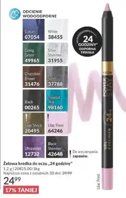 Avon Żelowa kredka do oczu 24 godziny oferta