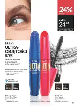 Avon Tusz do rzęs Ultra Volume oferta