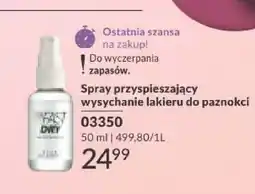 Avon Spray przyspieszający wysychanie lakieru do paznokci oferta