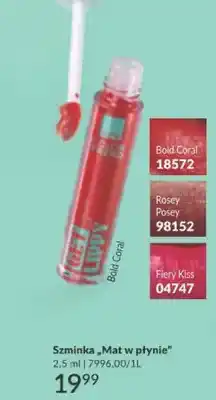 Avon Szminka Mat w płynie Fiery Kiss oferta