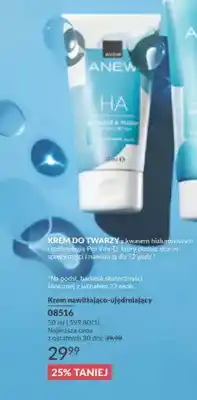 Avon Krem do twarzy z kwasem hialuronowym i technologią Pro Vita-D, nawilżająco-ujędrniający oferta