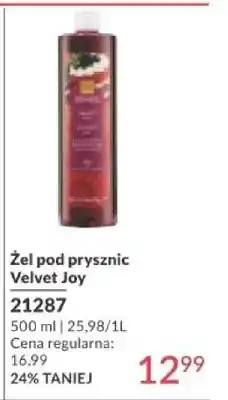 Avon Żel pod prysznic Velvet Joy oferta