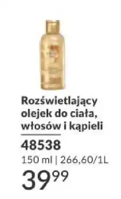 Avon Rozświetlający olejek do ciała, włosów i kąpieli oferta