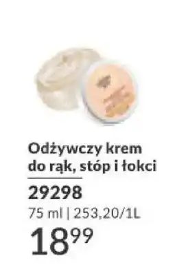 Avon Odżywczy krem do rąk, stóp i łokci oferta