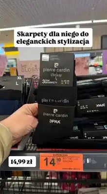 Biedronka Skarpety męskie 3-pak oferta