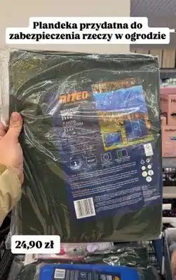 Biedronka Plandeka do zabezpieczenia rzeczy w ogrodzie oferta