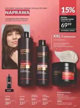 Avon Zestaw 3 kosmetyków naprawa z kompleksem Kera-Panthenol oferta