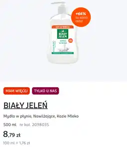 Rossmann BIAŁY JELEŃ Mydło w płynie, Nawilżające, Kozie Mleko oferta