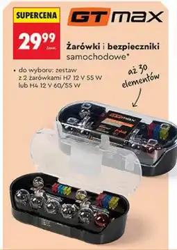 Biedronka Żarówniki i bezpieczniki samochodowe oferta