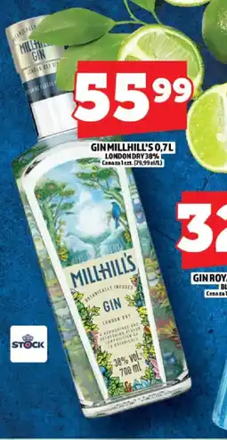 Topaz Millhill's Gin oferta