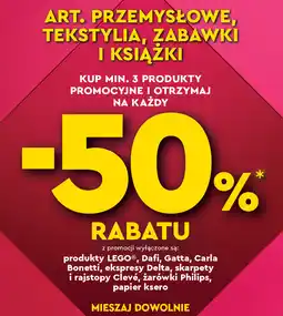 Biedronka Artykuły przemysłowe, tekstylia, zabawki, książki oferta