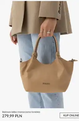 Ryłko RYLKO Beżowa torebka oferta