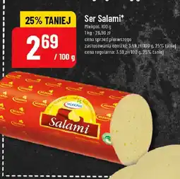Polomarket Mlekpol Ser Salami oferta