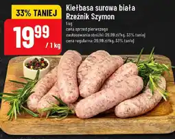 Polomarket Kiełbasa surowa biała Rzeźnik Szymon oferta