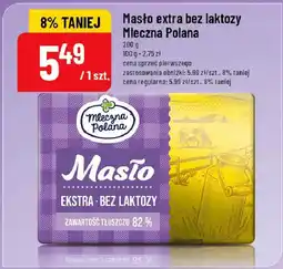Polomarket Masło extra bez laktozy Mleczna Polana oferta
