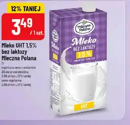 Polomarket Mleczna Polana Mleko UHT bez laktozy oferta