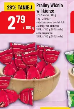 Polomarket Mieszko Praliny Wiśnia w likierze oferta